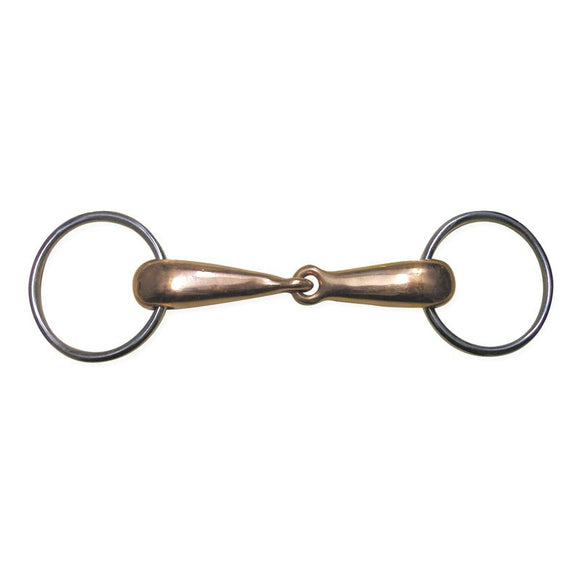 Mors 2 Anneaux Cuivre METALAB - JoliJump, Sellerie et Equipements pour Cheval
