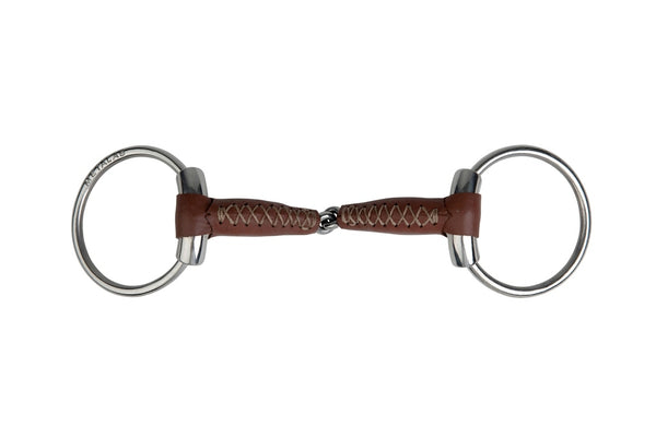 Mors 2 Anneaux Pinchless Cuir METALAB - JoliJump, Sellerie et Equipements pour Cheval