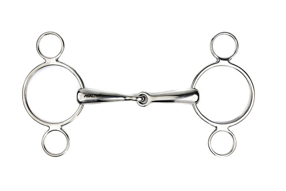 Mors réglable 3 anneaux METALAB - JoliJump, Sellerie et Equipements pour Cheval