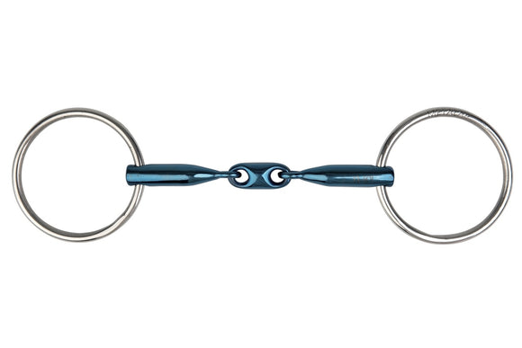 Mors 2 Anneaux Eco Blue METALAB - JoliJump, Sellerie et Equipements pour Cheval