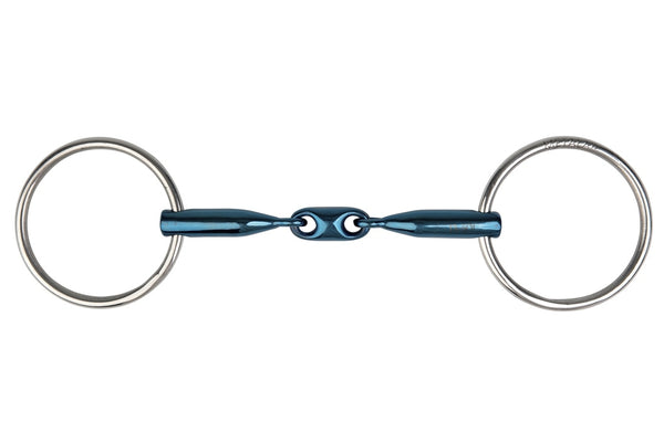 Mors 2 Anneaux Eco Blue METALAB - JoliJump, Sellerie et Equipements pour Cheval