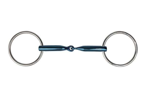 Mors 2 Anneaux Eco Blue Brisé METALAB - JoliJump, Sellerie et Equipements pour Cheval