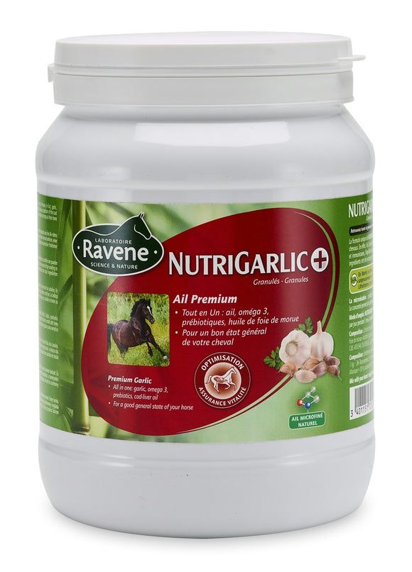 Nutrigarlic + RAVENE - JoliJump, Sellerie et Equipements pour Cheval