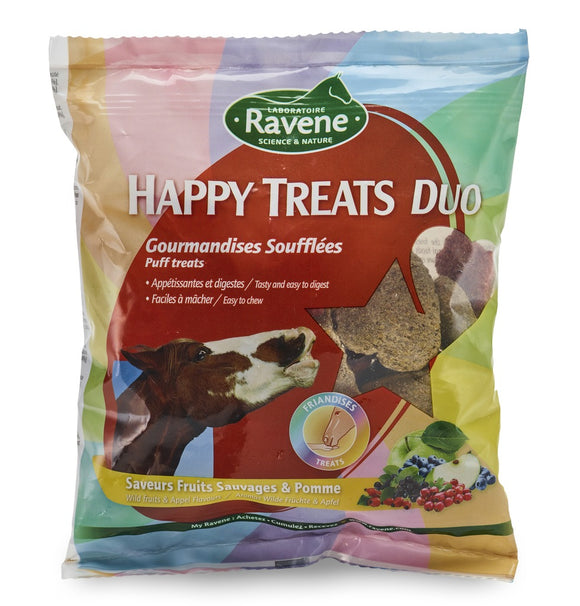 Friandises Happy Treats Duo Ravene - JoliJump, Sellerie et Equipements pour Cheval